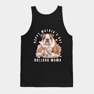 Happy Mother's Day Bulldog Mama Tank Top